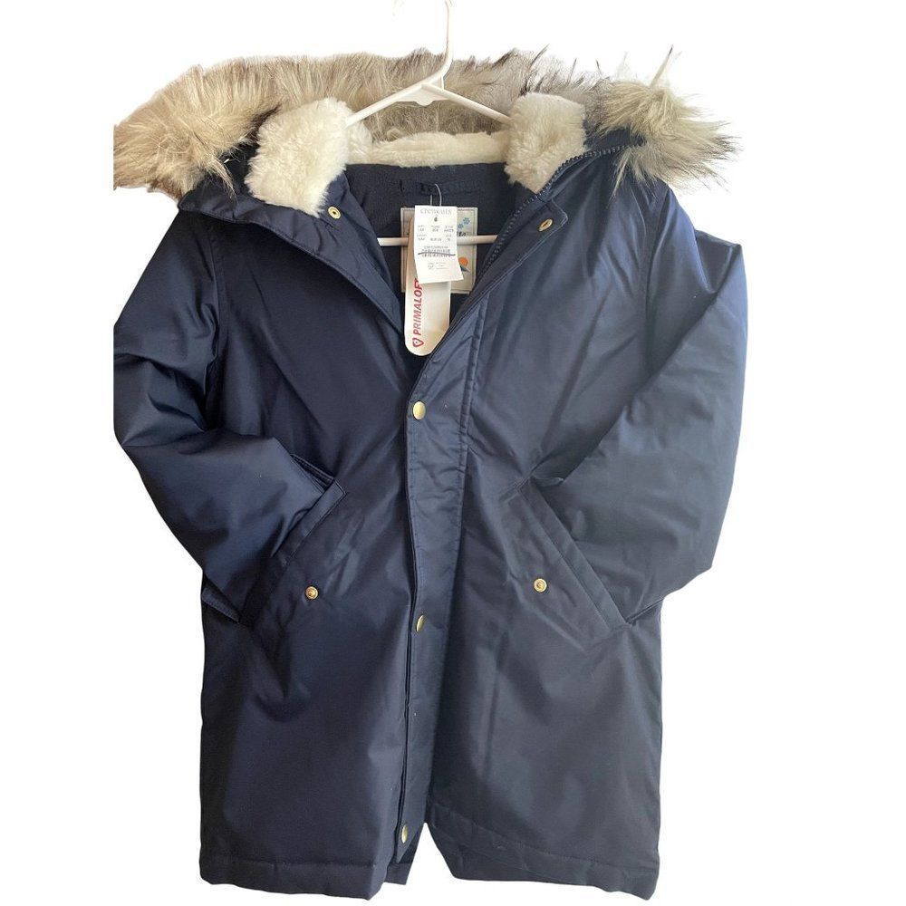 J. CREW Girl's Medium Fishtail Parka Jacket